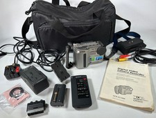 Vintage Sony DCR SC100E Digital Video Camera Camcorder Mini DV With Remote