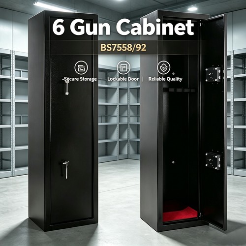 Gun cabinet safe rifle - gun,