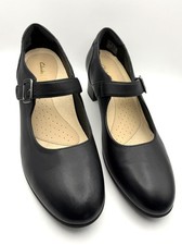 Clarks Womens Shoes Black