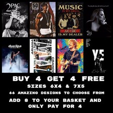 Rock Bands Music Posters