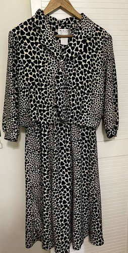 Berkertex dress cream black - ,