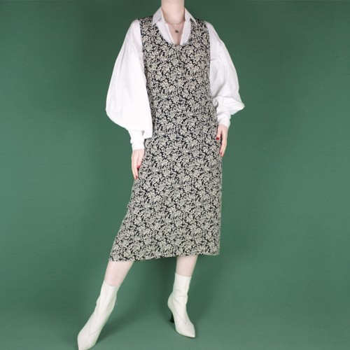Vintage pinafore 90s black - vintage,