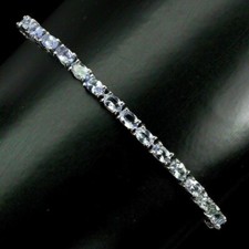 Silver Bracelet Tanzanite