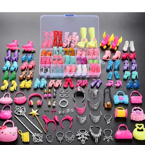 70pcs items for barbie - 70pcs,