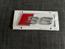 AUDI S6 Chrome Lettering Logo