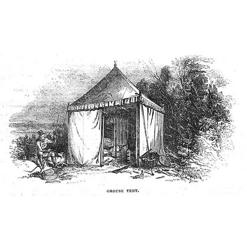 Hunting grouse shooting tent - hunting,