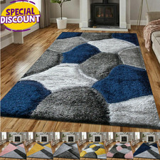 Modern Large Shaggy Rugs New Hallway Runner Bedroom Carpets Living Room Mats