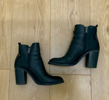 WOMENS GRACELAND BLACK FAUX
