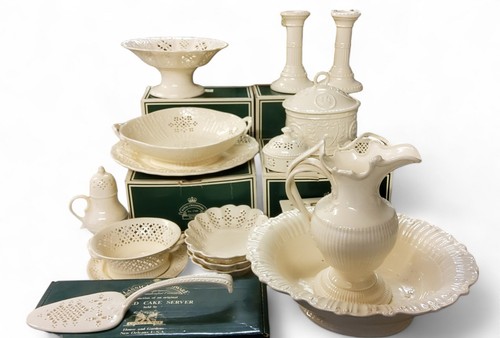 Royal creamware tableware - creamware,