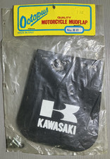 VINTAGE KAWASAKI OCTOPUS NEW OLD STOCK REAR FRAME MUDFLAP MADE IN ITALY M61 RARE