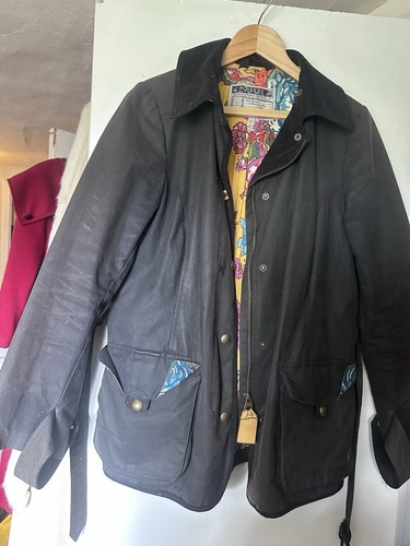 Joules black waxed - black,