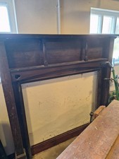 Antique Mahogany Fire Surround Collection Co.durham