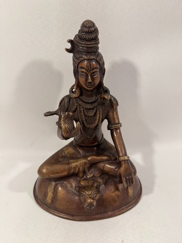 Figurine god shiva sitting - figurine,