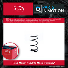 2x Coil Springs (Pair Set) fits HONDA CIVIC EP1, ES4 1.4 Front 01 to 05 Apec