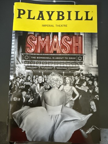 Smash broadway playbill - smash,
