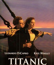 Titanic couple at  ships bow