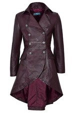 EDWARDIAN Ladies Leather Coat