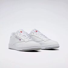 Reebok Classic White Club85 Men's Leather Trainers Shoes Sneakers FZ6011