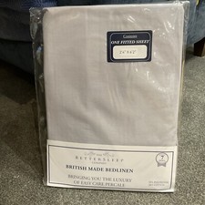 Caravan Camper Bunk Bed Fitted Sheet 2’4 X 6’2  71 X 188 Cm Silver Grey 