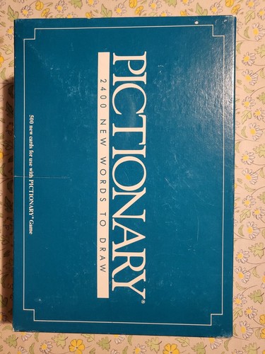 Vintage 1990 pictionary 2400 - 1990,