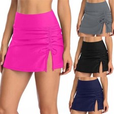 Women High Waist Swim Shorts