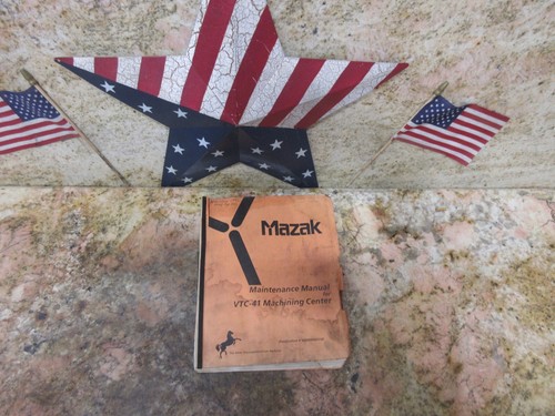 Mazak maintenance manual - maintenance,