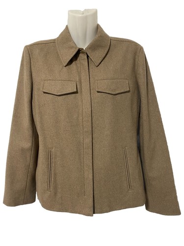 Crew wool coat fitted - j, waist
