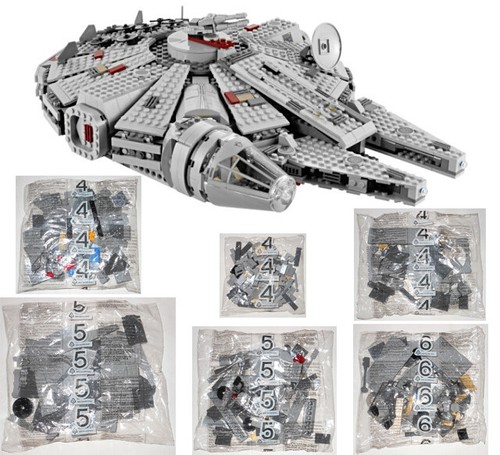 Lego 7965 millennium falcon - falcon:, 6