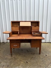 Mid Century Retro Desk - Oak