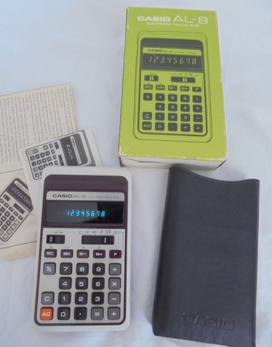 Vintage electronic calculator - vintage,