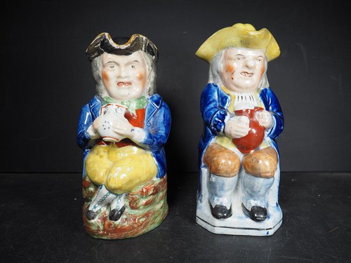 Antique staffordshire toby - staffordshire,