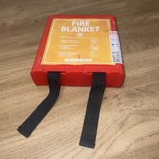 Fire Blanket 1.2m x 1.2m Quick Release, Hard Rigid Case, Easy Clean FireChief