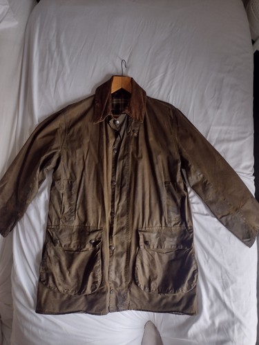 Barbour border mens waxed - border,