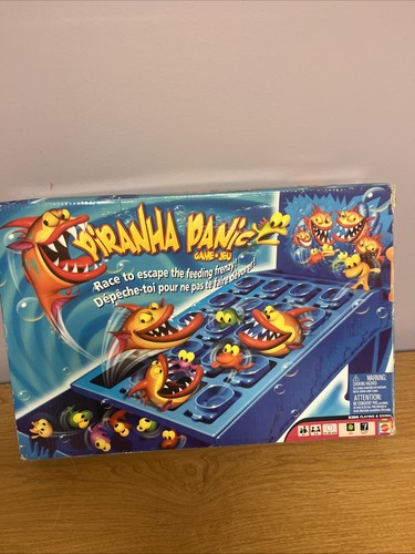 Piranha panic board game - panic,