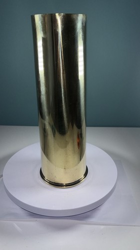Brass artillery shell case