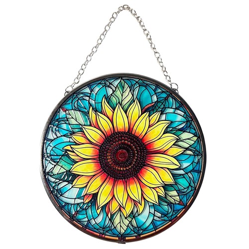 Inch sunflower stained - sunflower,