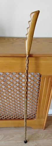 Handmade hazel staff - handmade,