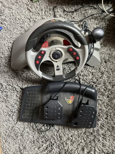 Mad cats ps1 racing steering - mad,