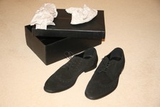 ASOS Design Men's Black Suede