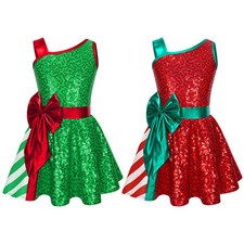 UK Kids Girls Christmas Elf