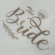 Wedcova The Bride Printed Dress Bags Garment Bag ( Poor Print Quality )