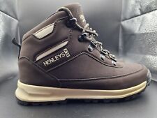 Henleys DLX Travis Boots Womens Size UK 6 Chocolate Brown 