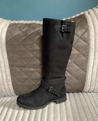 Hotter belle black - belle, leather