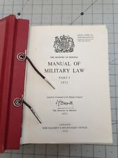 Manual of Military Law Part 1