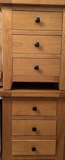 Solid Wood Cupboard Side Table