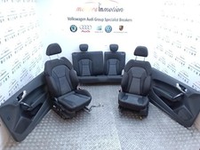 AUDI A1 2015 Mk1 (8X) 3 DOOR Complete Cloth Interior Seat Seats Door Card Panel