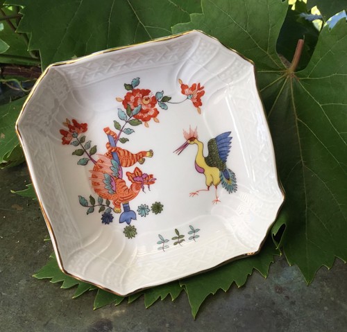 Meissen square bowl kakiemon - meissen,