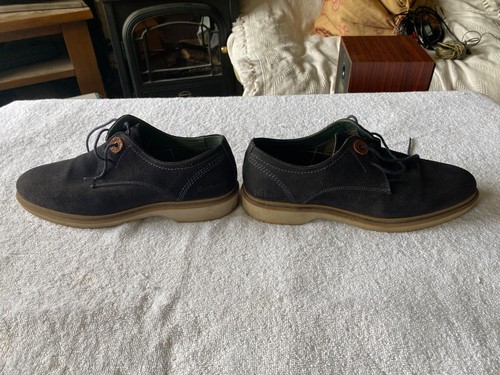 Barbour mens suede blue lace - barbour,