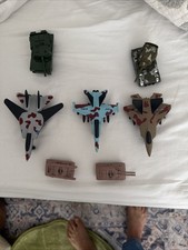3 Jets Army Military Camp With