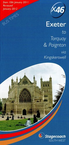 Stagecoach devon route - stagecoach, x46